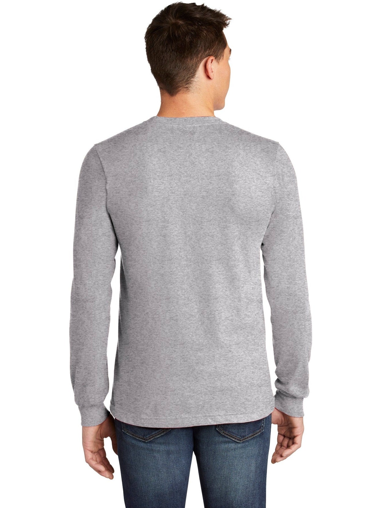no-logo American Apparel Fine Jersey Long Sleeve T-Shirt-Regular-American Apparel-Thread Logic