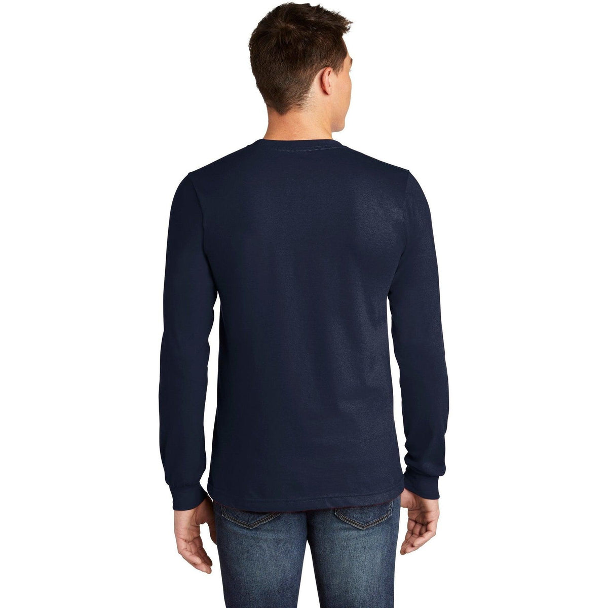 no-logo American Apparel Fine Jersey Long Sleeve T-Shirt-Regular-American Apparel-Thread Logic