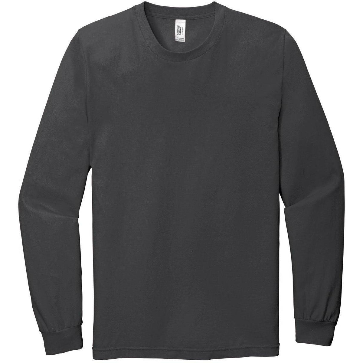 no-logo American Apparel Fine Jersey Long Sleeve T-Shirt