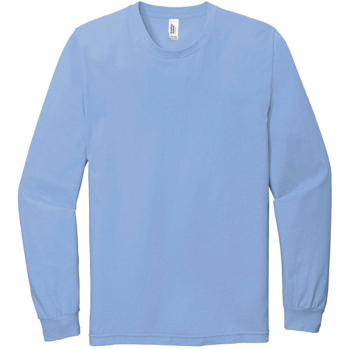 no-logo American Apparel Fine Jersey Long Sleeve T-Shirt