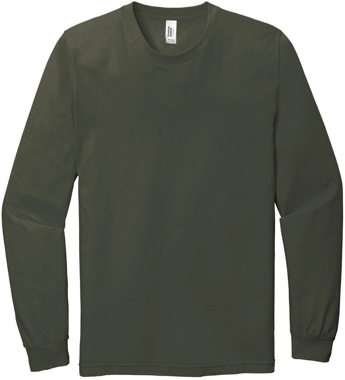 American Apparel Fine Jersey Long Sleeve T-Shirt