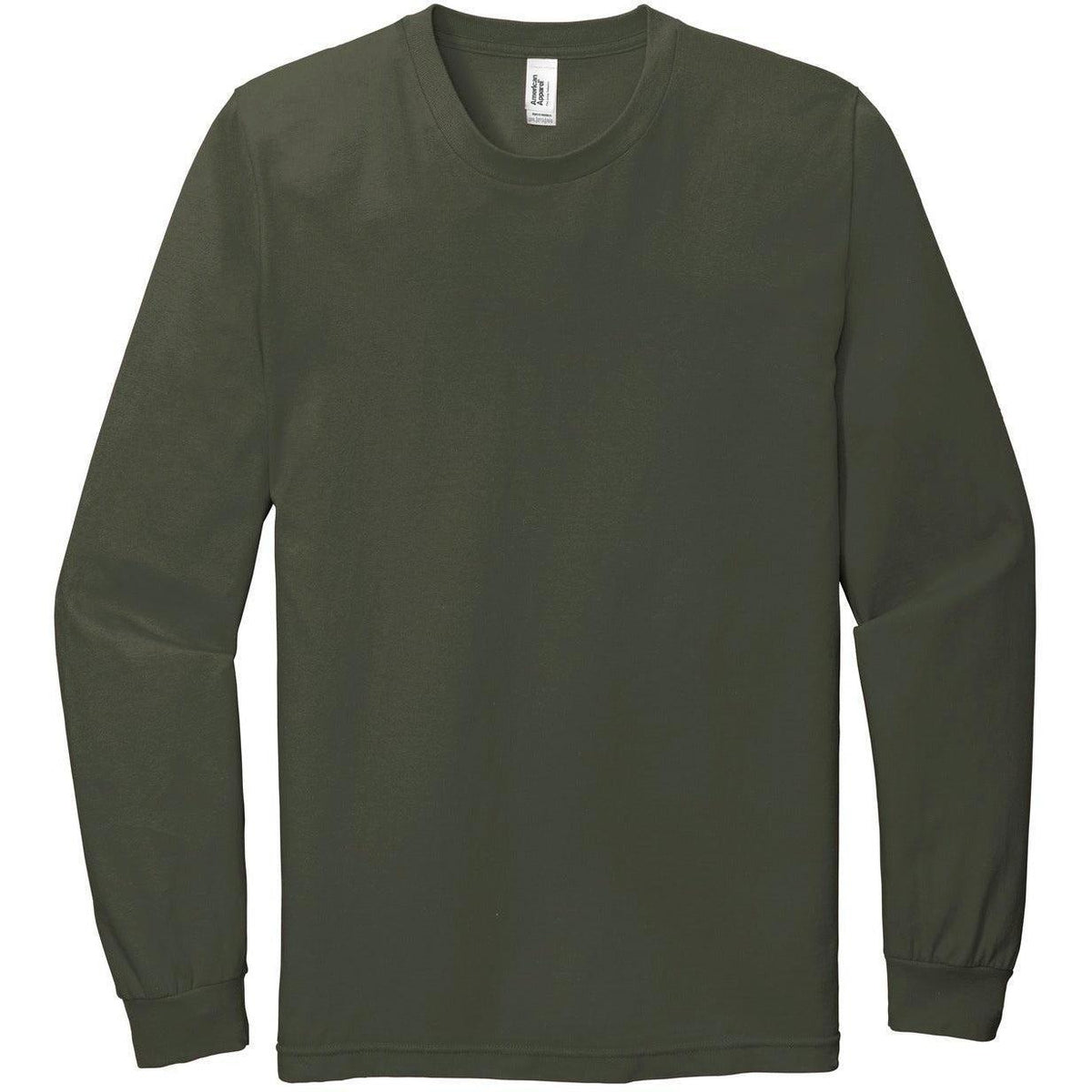 no-logo American Apparel Fine Jersey Long Sleeve T-Shirt