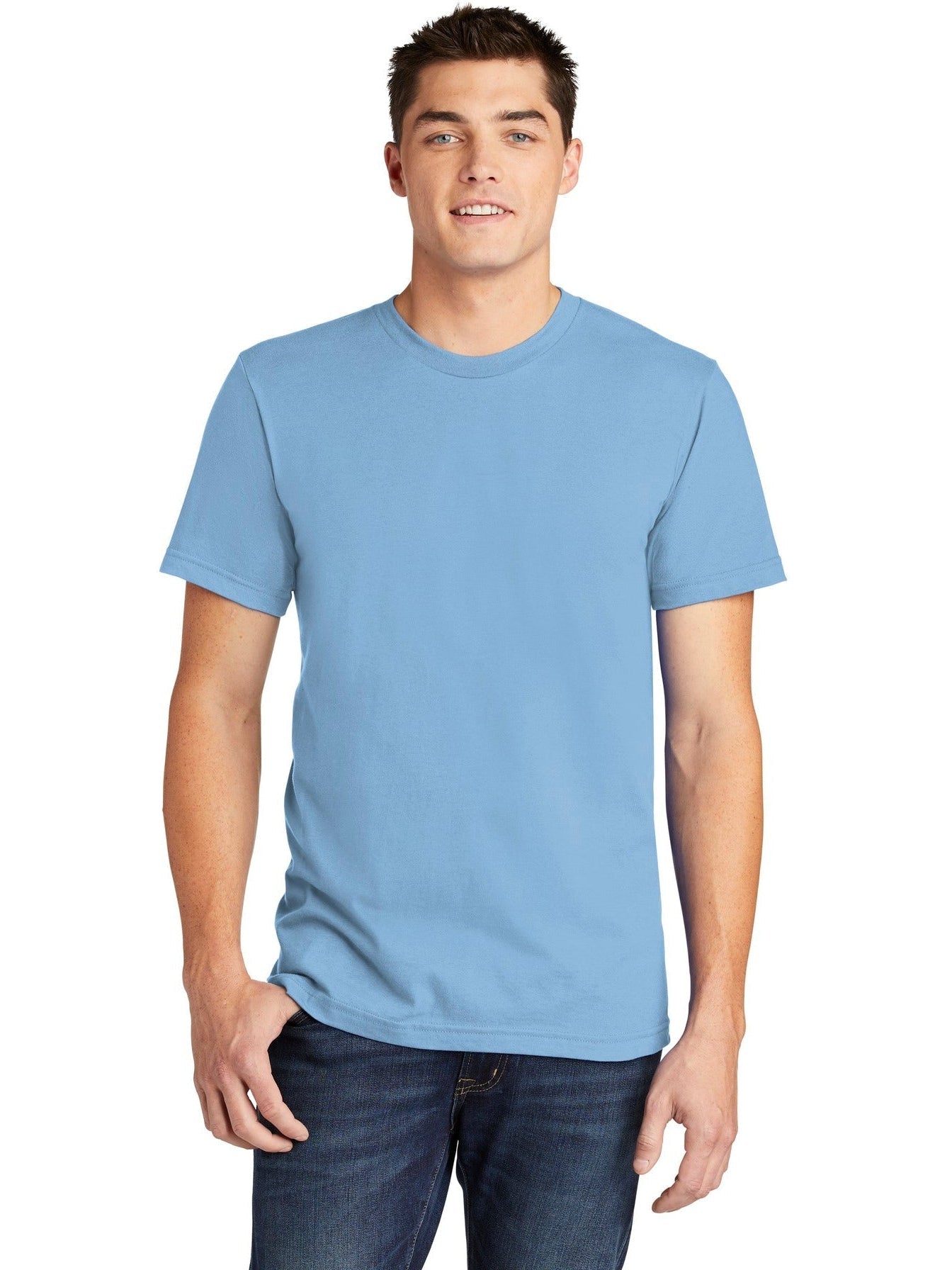 no-logo American Apparel Fine Jersey T-Shirt-Regular-American Apparel-Thread Logic