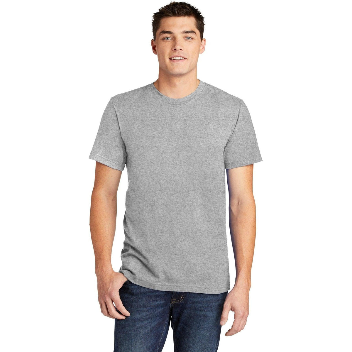 no-logo American Apparel Fine Jersey T-Shirt-Regular-American Apparel-Thread Logic