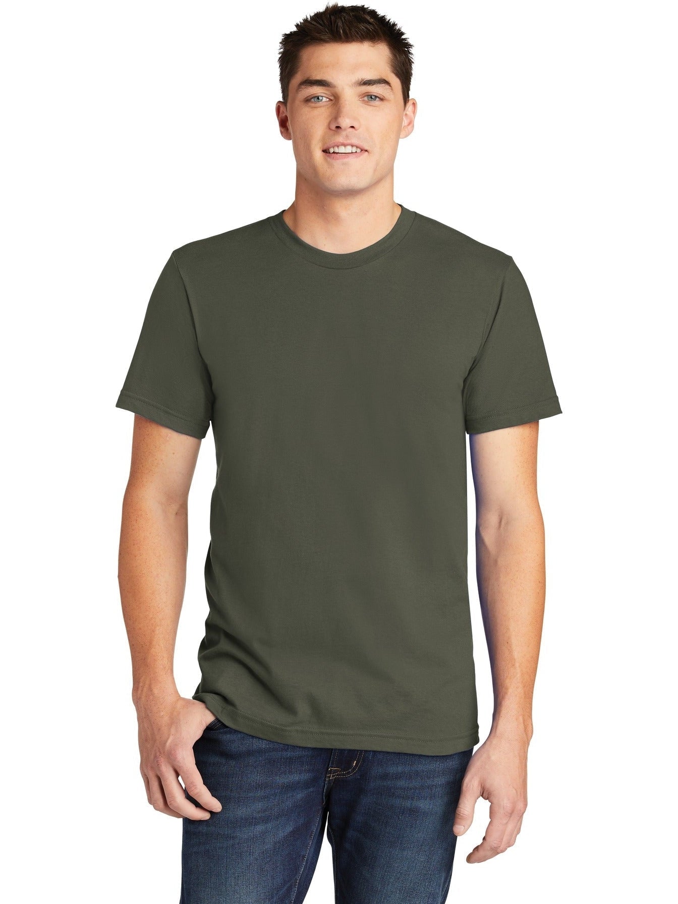 no-logo American Apparel Fine Jersey T-Shirt-Regular-American Apparel-Thread Logic