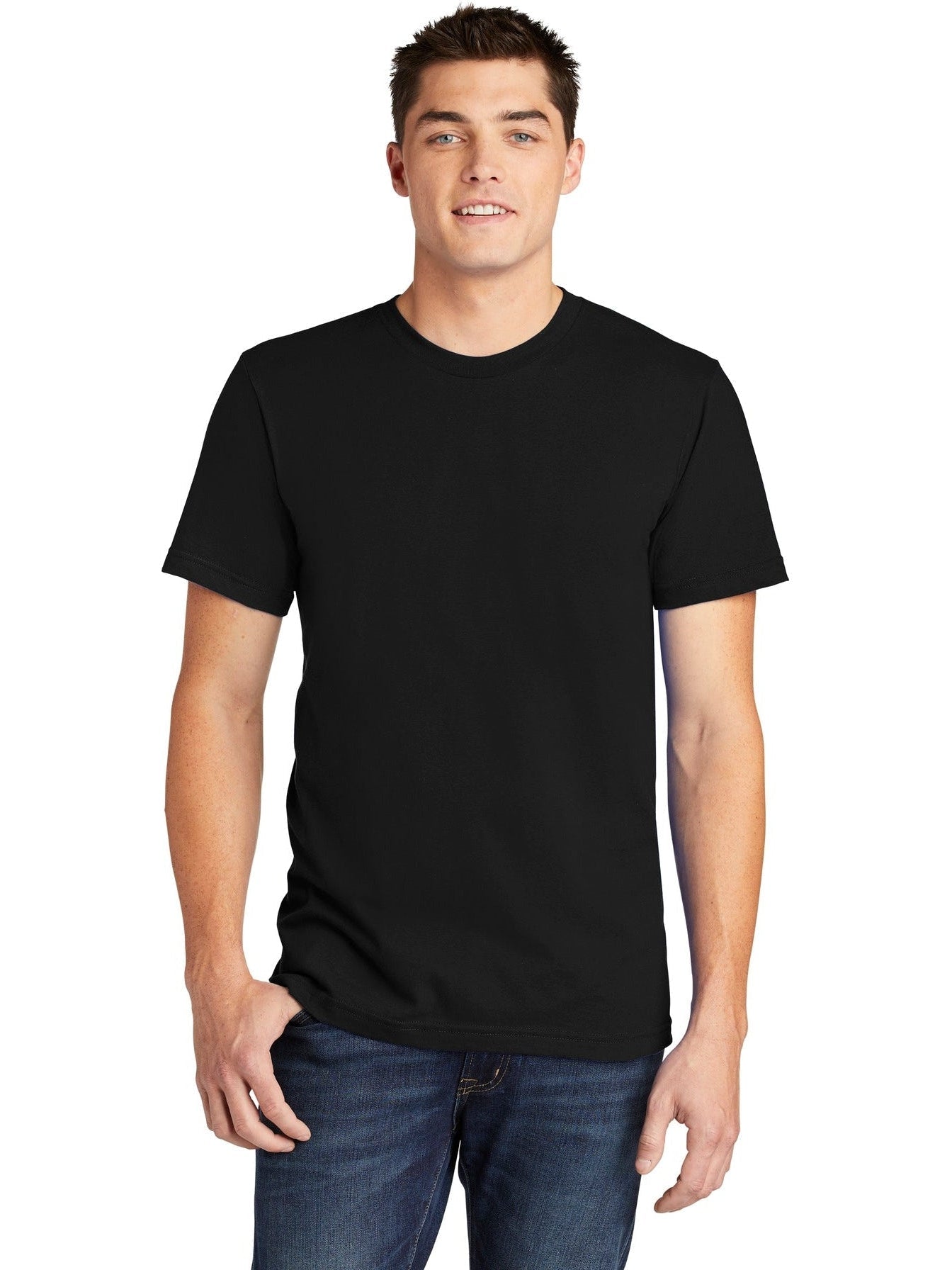 no-logo American Apparel Fine Jersey T-Shirt-Regular-American Apparel-Thread Logic