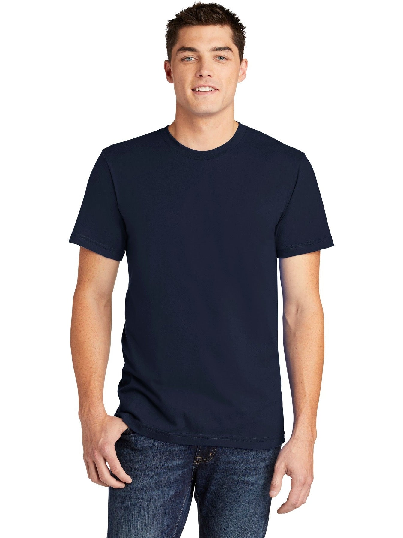 no-logo American Apparel Fine Jersey T-Shirt-Regular-American Apparel-Thread Logic