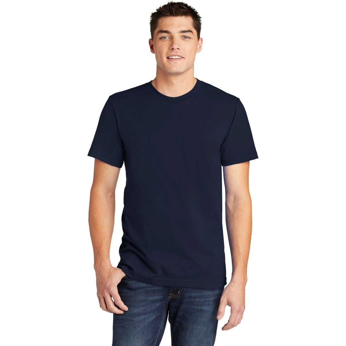 no-logo American Apparel Fine Jersey T-Shirt-Regular-American Apparel-Thread Logic