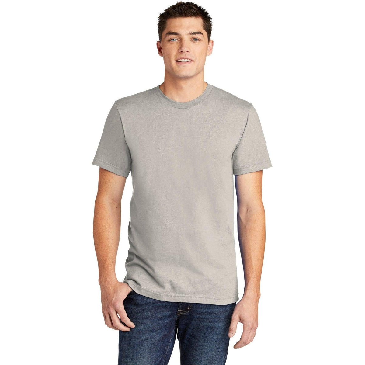 no-logo American Apparel Fine Jersey T-Shirt-Regular-American Apparel-Thread Logic