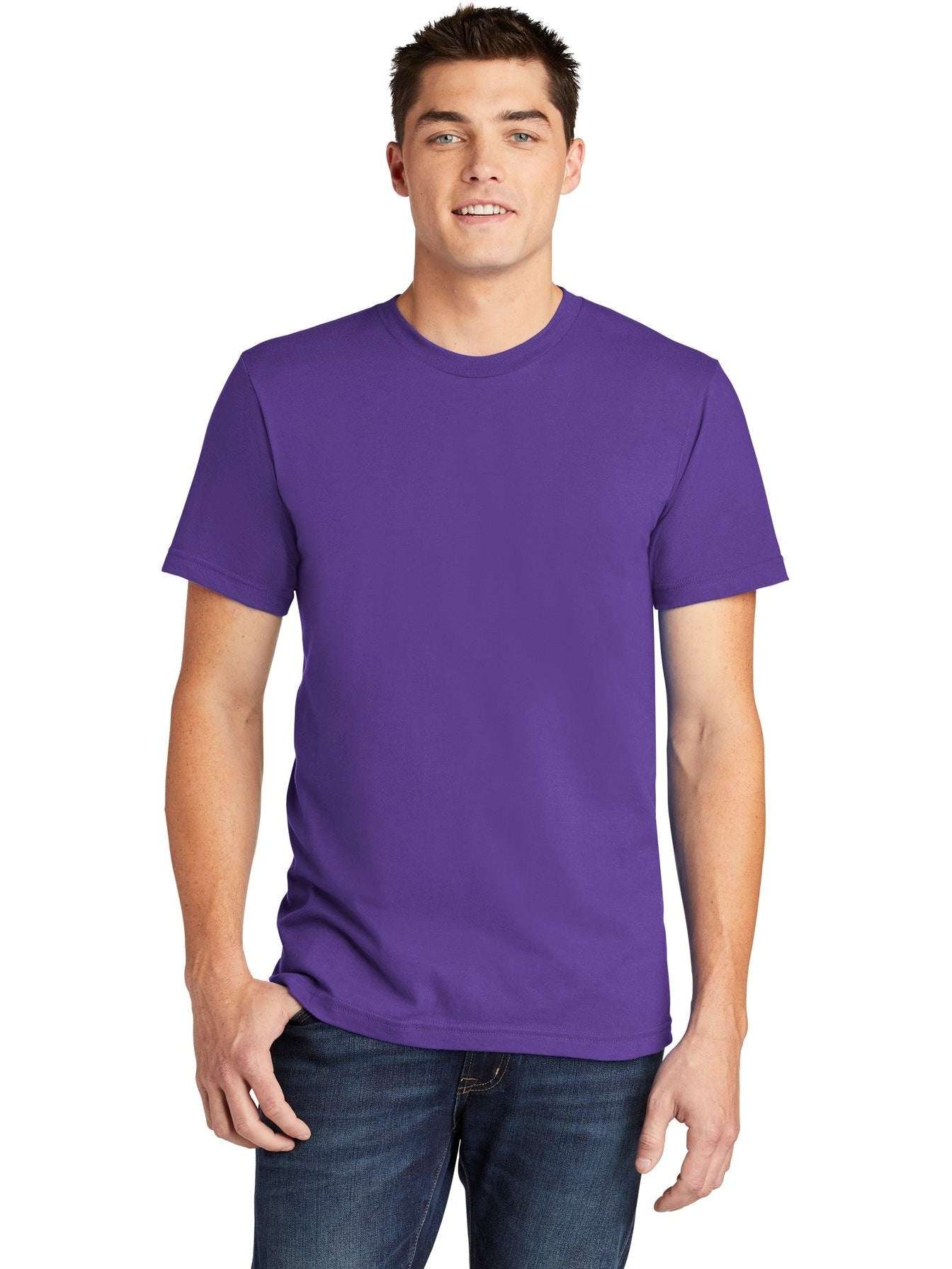no-logo American Apparel Fine Jersey T-Shirt-Regular-American Apparel-Thread Logic