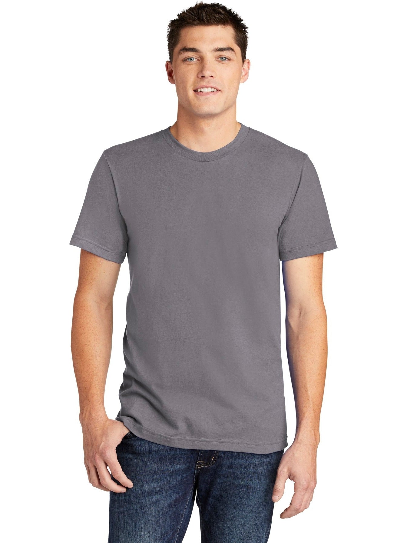 no-logo American Apparel Fine Jersey T-Shirt-Regular-American Apparel-Thread Logic