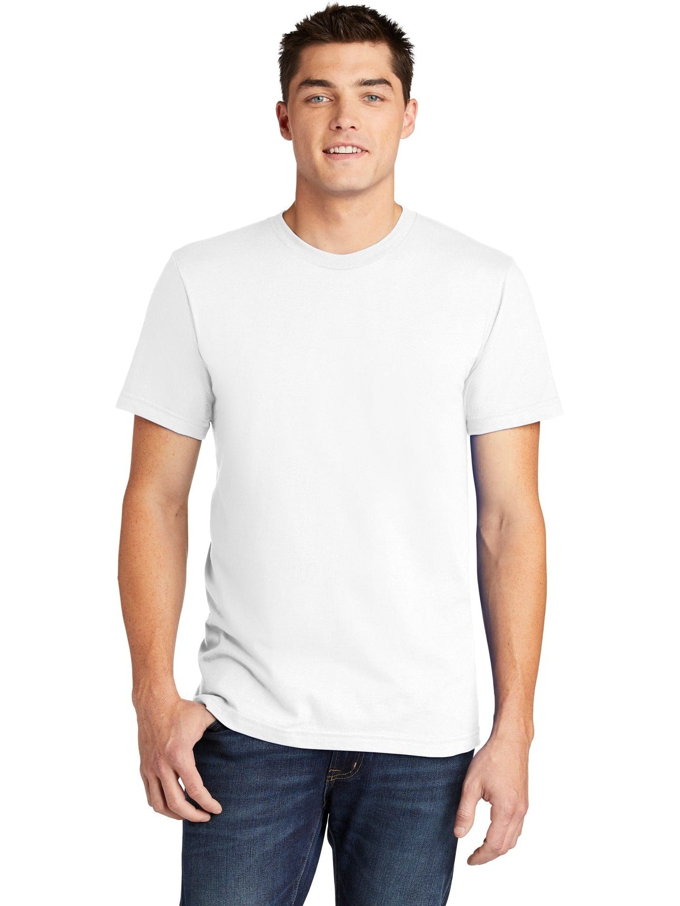 no-logo American Apparel Fine Jersey T-Shirt-Regular-American Apparel-Thread Logic