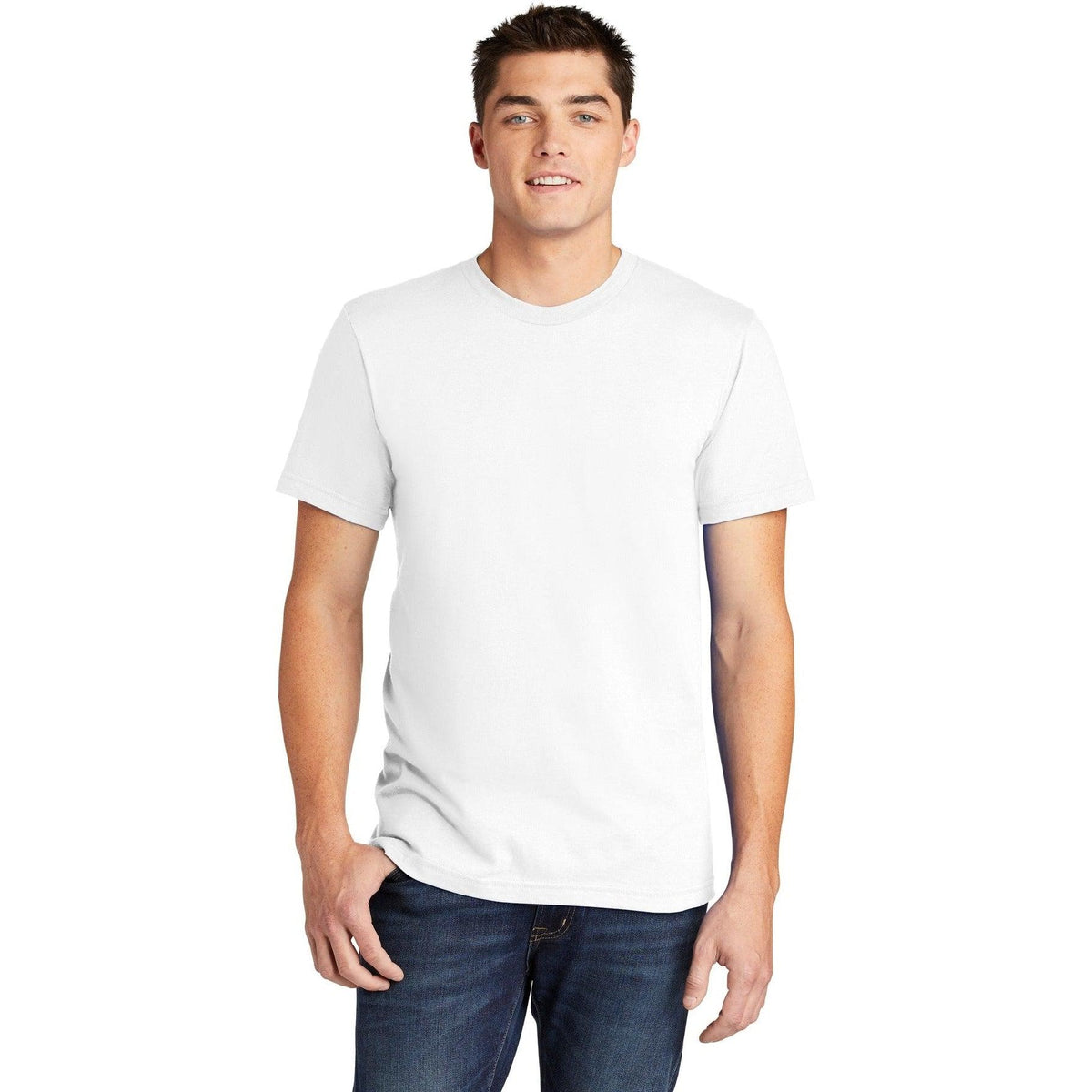 no-logo American Apparel Fine Jersey T-Shirt-Regular-American Apparel-Thread Logic