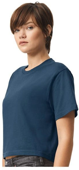 no-logo American Apparel Ladies Fine Jersey Boxy Tee-Apparel-American Apparel-Thread Logic
