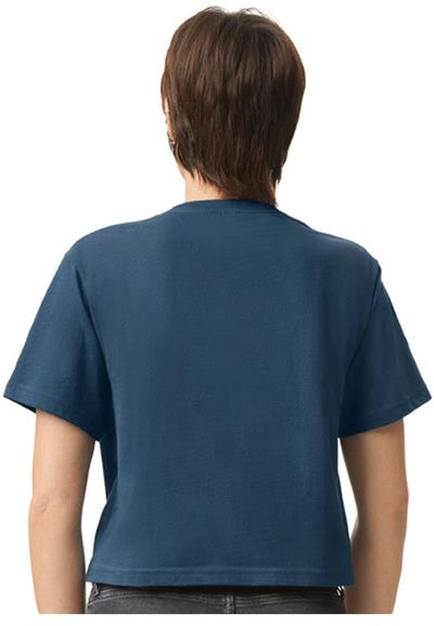 no-logo American Apparel Ladies Fine Jersey Boxy Tee-Apparel-American Apparel-Thread Logic