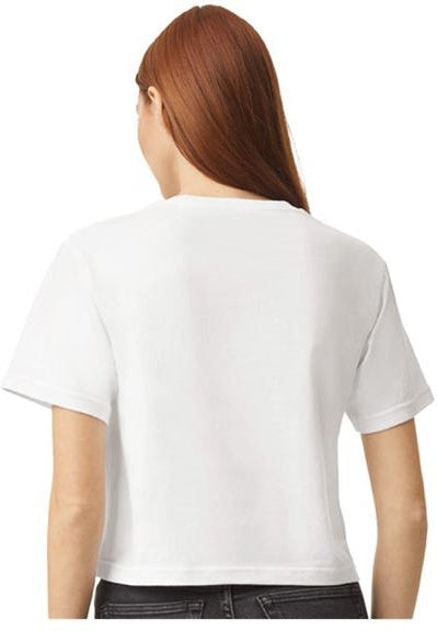 no-logo American Apparel Ladies Fine Jersey Boxy Tee-Apparel-American Apparel-Thread Logic