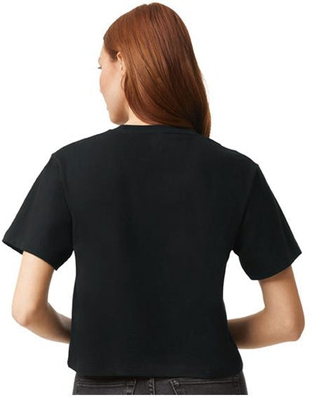 no-logo American Apparel Ladies Fine Jersey Boxy Tee-Apparel-American Apparel-Thread Logic
