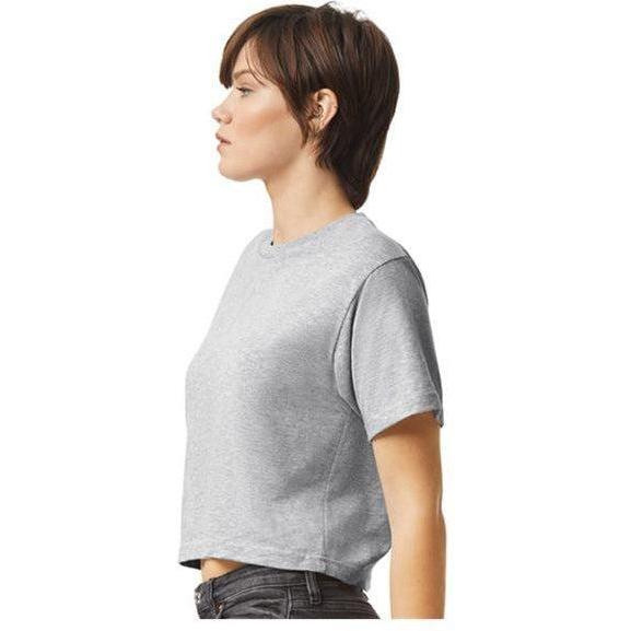 no-logo American Apparel Ladies Fine Jersey Boxy Tee-Apparel-American Apparel-Thread Logic