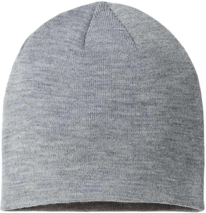 Atlantis Headwear Sustainable Beanie-Apparel-Atlantis Headwear-Light Grey Mélange-OSFA-Thread Logic