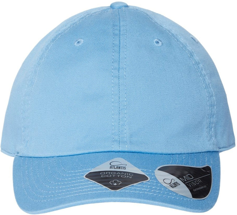 Atlantis Headwear Sustainable Dad Hat-Apparel-Atlantis Headwear-Columbia Blue-Adjustable-Thread Logic