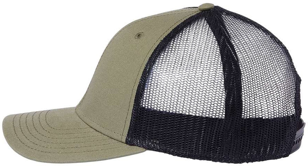 no-logo Atlantis Headwear Sustainable Recy Three Trucker Cap-Headwear-Atlantis Headwear-Thread Logic