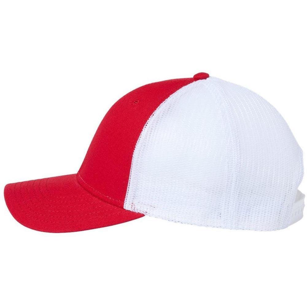 no-logo Atlantis Headwear Sustainable Recy Three Trucker Cap-Headwear-Atlantis Headwear-Thread Logic