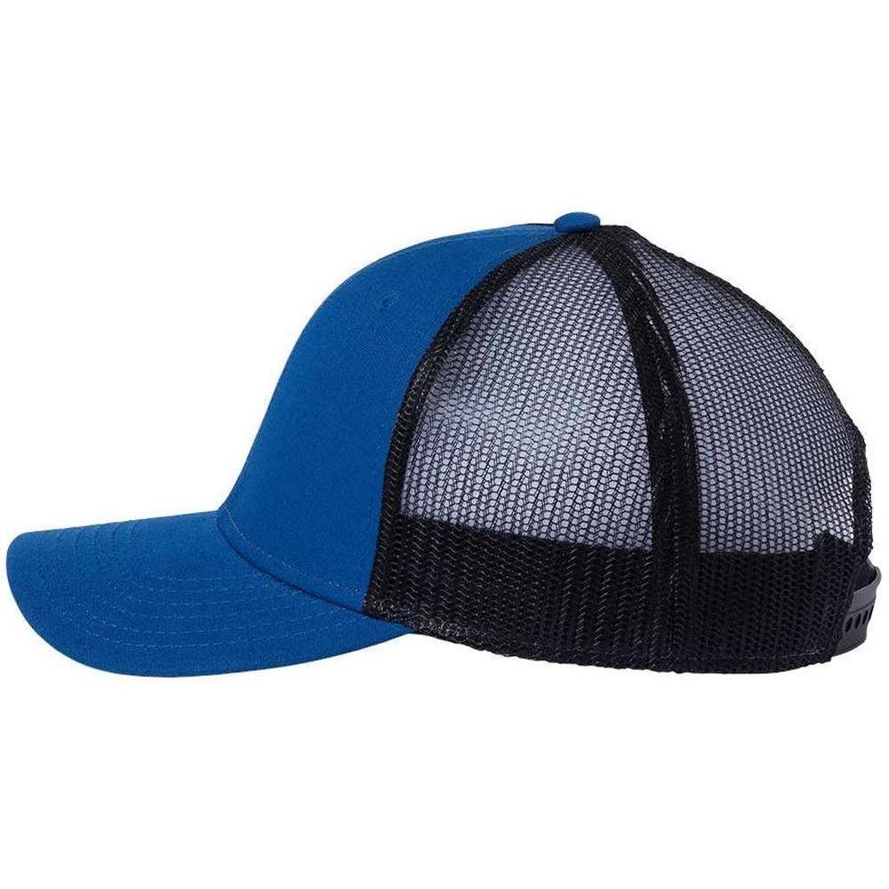 no-logo Atlantis Headwear Sustainable Recy Three Trucker Cap-Headwear-Atlantis Headwear-Thread Logic