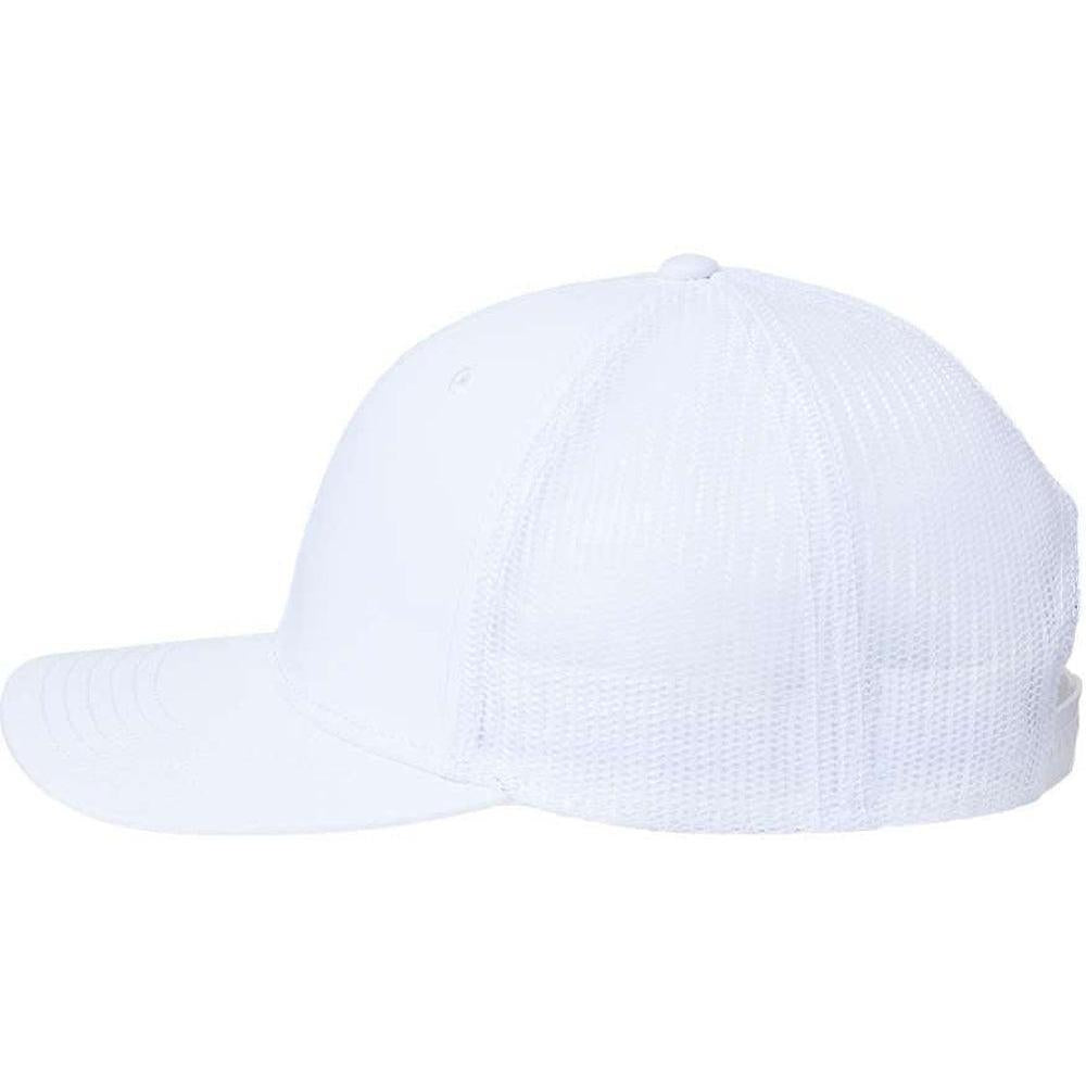 no-logo Atlantis Headwear Sustainable Recy Three Trucker Cap-Headwear-Atlantis Headwear-Thread Logic