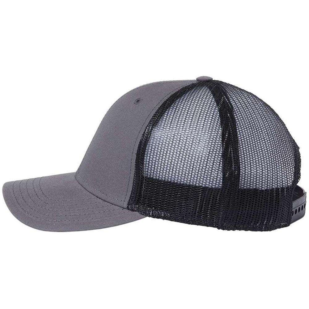 no-logo Atlantis Headwear Sustainable Recy Three Trucker Cap-Headwear-Atlantis Headwear-Thread Logic