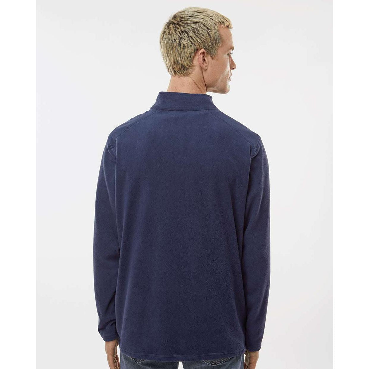 no-logo Augusta Eco Revive Micro-Lite Fleece Quarter-Zip Pullover-Augusta-Thread Logic