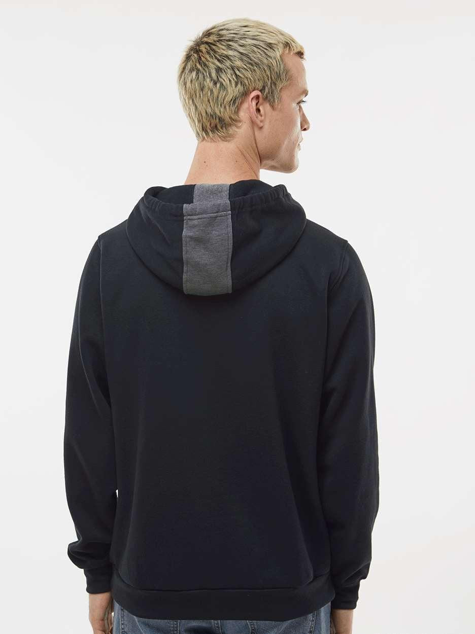 no-logo Augusta Eco Revive Three-Season Triblend Fleece Hooded Sweatshirt-Augusta-Thread Logic