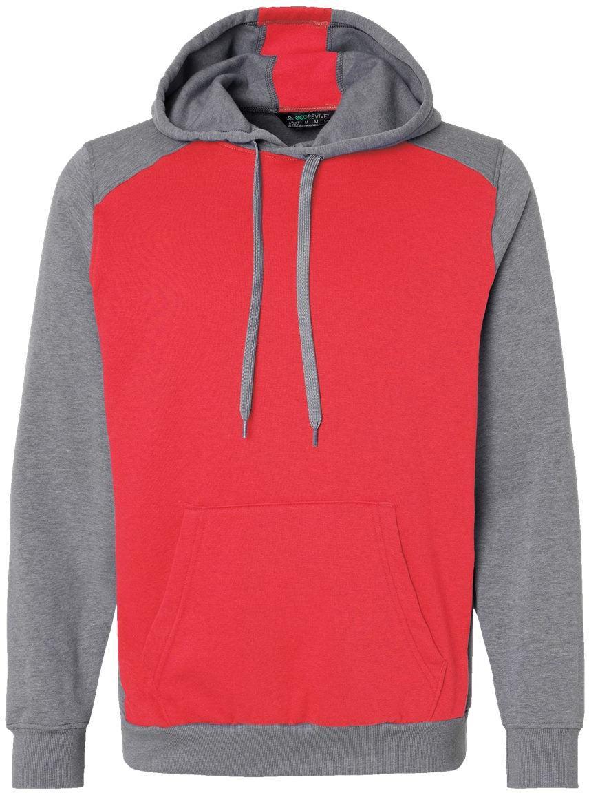 Augusta Eco Revive Three-Season Triblend Fleece Hooded Sweatshirt