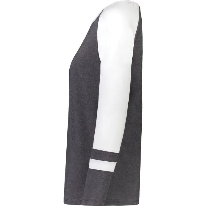 no-logo Augusta Ladies Fanatic 2.0 Long Sleeve Tee-Ladies T-Shirts-Augusta-Thread Logic