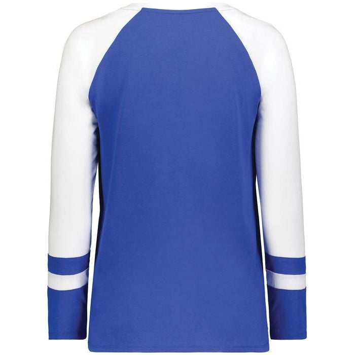 no-logo Augusta Ladies Fanatic 2.0 Long Sleeve Tee-Ladies T-Shirts-Augusta-Thread Logic