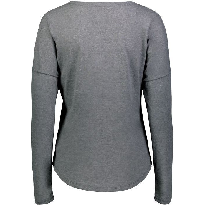 no-logo Augusta Ladies Lux Tri-Blend Long Sleeve Tee-Ladies T-Shirts-Augusta-Thread Logic