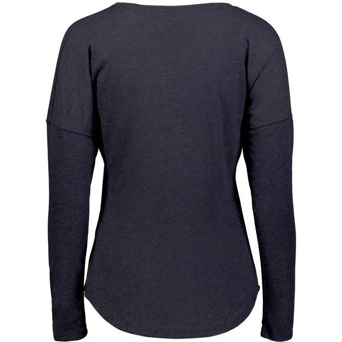 no-logo Augusta Ladies Lux Tri-Blend Long Sleeve Tee-Ladies T-Shirts-Augusta-Thread Logic