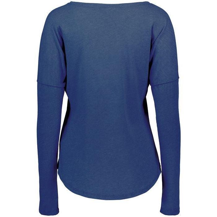 no-logo Augusta Ladies Lux Tri-Blend Long Sleeve Tee-Ladies T-Shirts-Augusta-Thread Logic