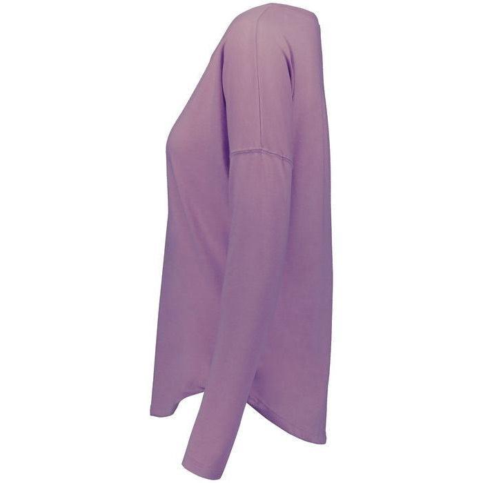 no-logo Augusta Ladies Lux Tri-Blend Long Sleeve Tee-Ladies T-Shirts-Augusta-Thread Logic