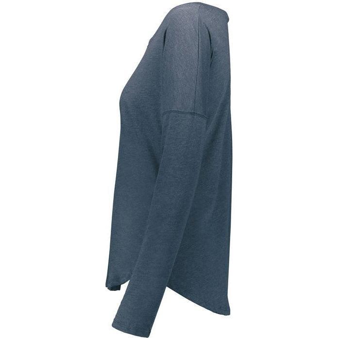 no-logo Augusta Ladies Lux Tri-Blend Long Sleeve Tee-Ladies T-Shirts-Augusta-Thread Logic