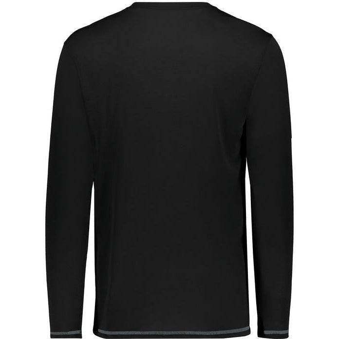 no-logo Augusta Super Soft-Spun Poly Long Sleeve Tee-Men's T-Shirts-Augusta-Thread Logic