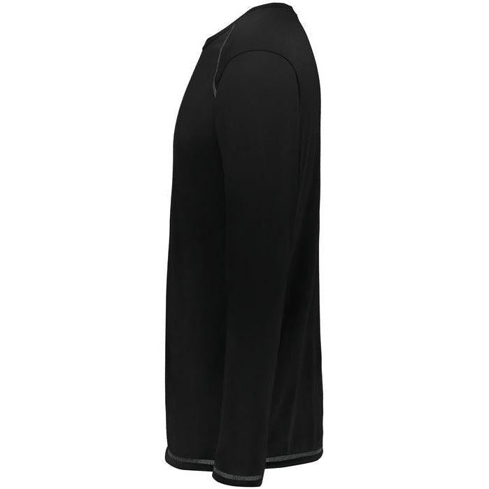 no-logo Augusta Super Soft-Spun Poly Long Sleeve Tee-Men's T-Shirts-Augusta-Thread Logic