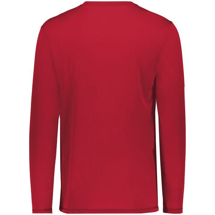 no-logo Augusta Super Soft-Spun Poly Long Sleeve Tee-Men's T-Shirts-Augusta-Thread Logic
