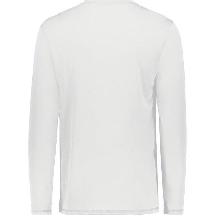 no-logo Augusta Super Soft-Spun Poly Long Sleeve Tee-Men's T-Shirts-Augusta-Thread Logic