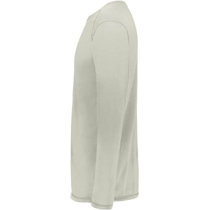 no-logo Augusta Super Soft-Spun Poly Long Sleeve Tee-Men's T-Shirts-Augusta-Thread Logic