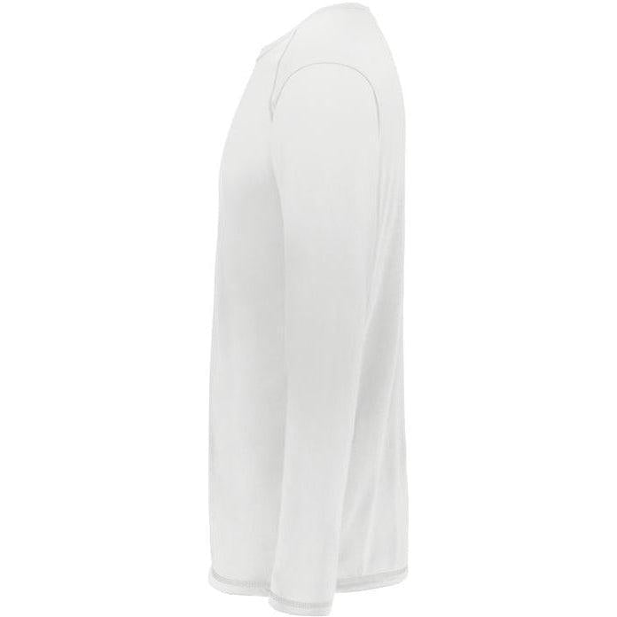 no-logo Augusta Super Soft-Spun Poly Long Sleeve Tee-Men's T-Shirts-Augusta-Thread Logic