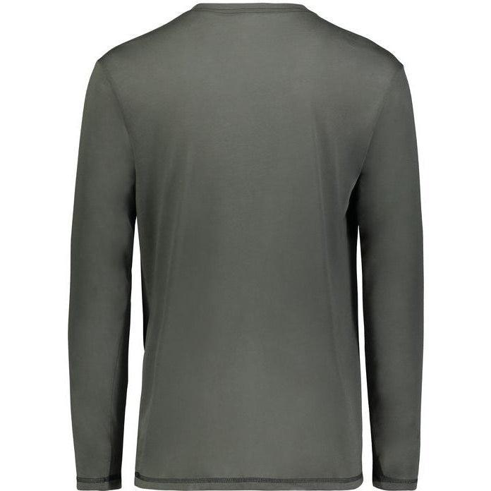 no-logo Augusta Super Soft-Spun Poly Long Sleeve Tee-Men's T-Shirts-Augusta-Thread Logic