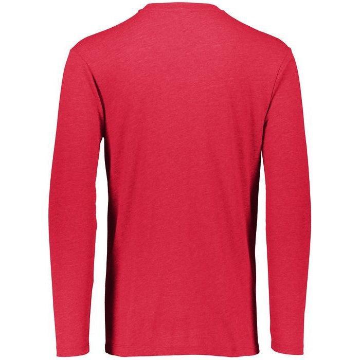 no-logo Augusta Tri-Blend Long Sleeve Tee-Men's T-Shirts-Augusta-Thread Logic
