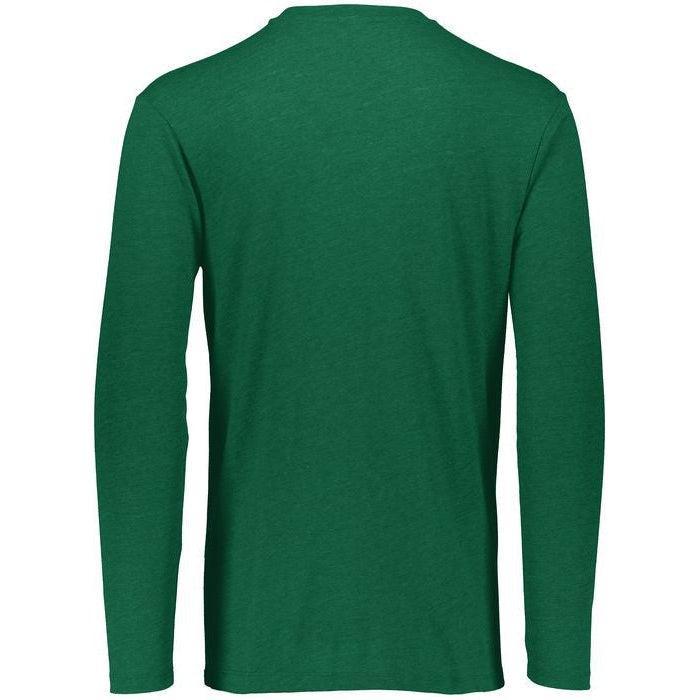 no-logo Augusta Tri-Blend Long Sleeve Tee-Men's T-Shirts-Augusta-Thread Logic