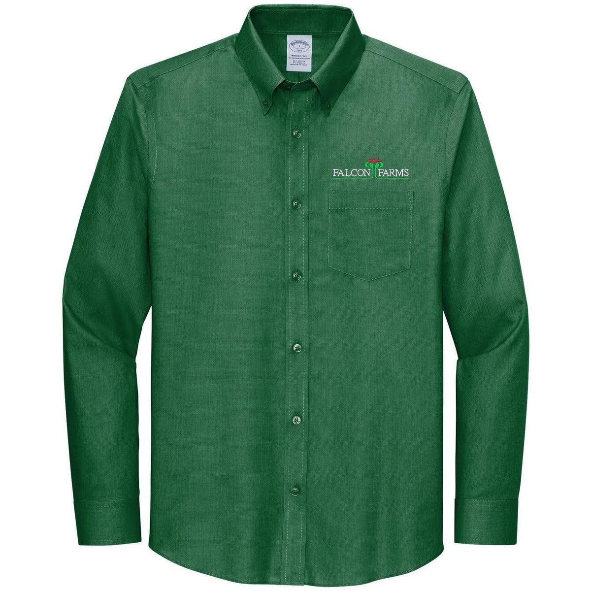 no-logo Brooks Brothers Wrinkle-Free Stretch Nailhead Shirt-Regular-Brooks Brothers-Thread Logic