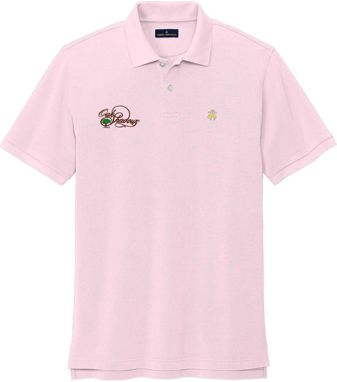 Brooks Brothers Pima Cotton Pique Polo With Custom Embroidery